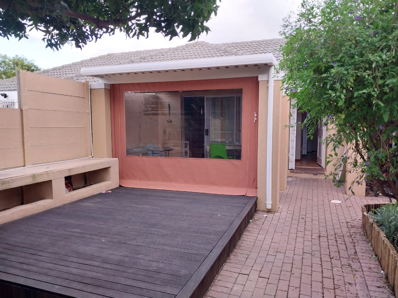 Compact Patio Deck