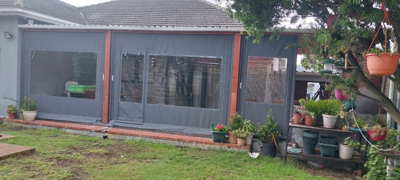 Grey Patio Enclosure