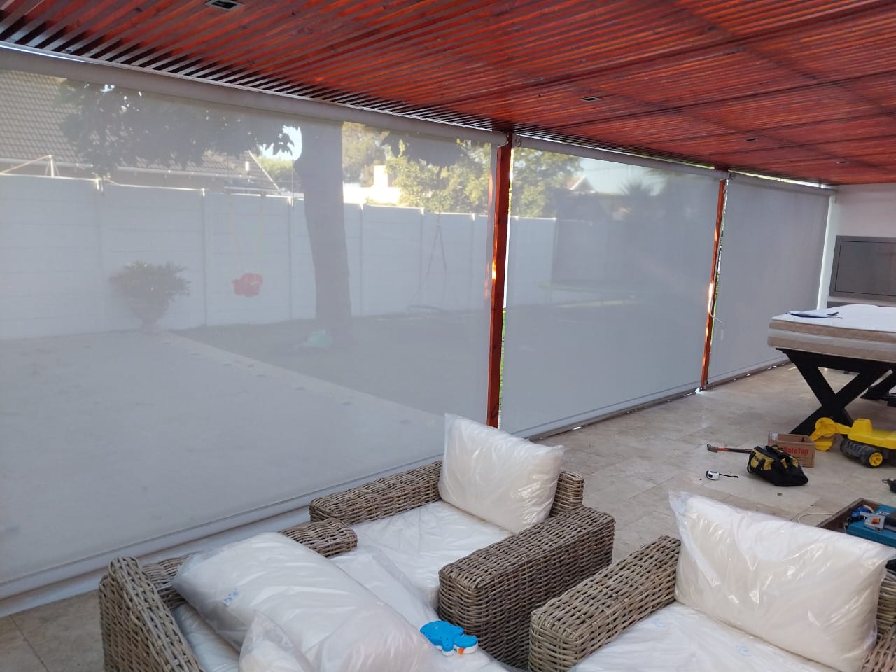 Covered Patio & Outdoor Blinds